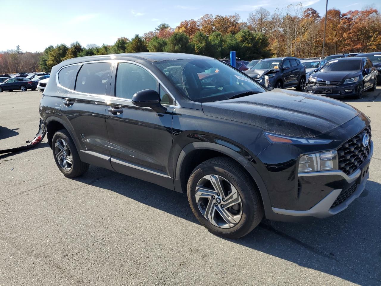 2023 Hyundai Santa Fe VIN 5NMS1DAJ5PH621829 Copart auction photo, rear end damage thumbnail 4