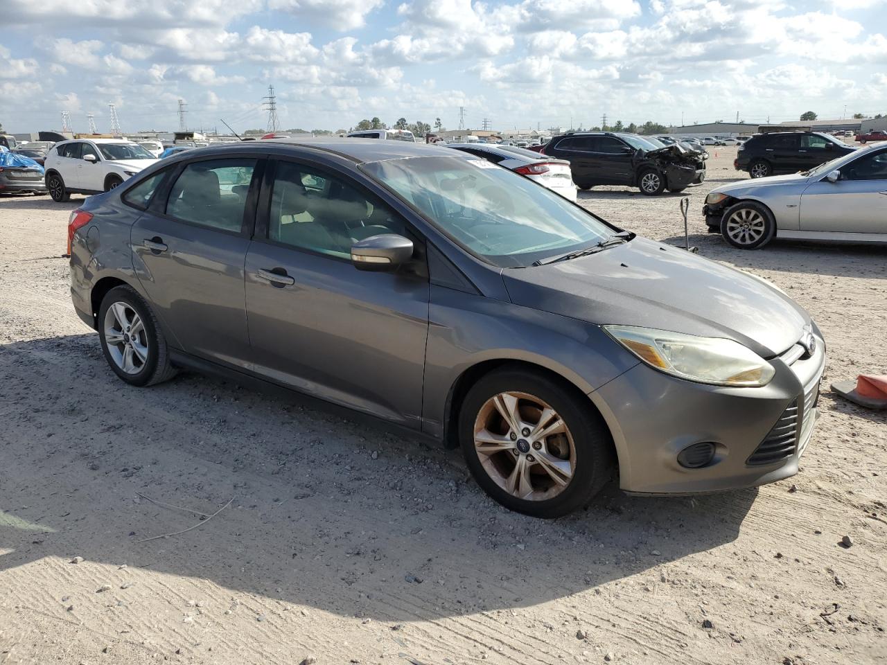 2013 Ford Focus VIN 1FADP3F24DL289806 Copart auction photo, mechanical damage thumbnail 4
