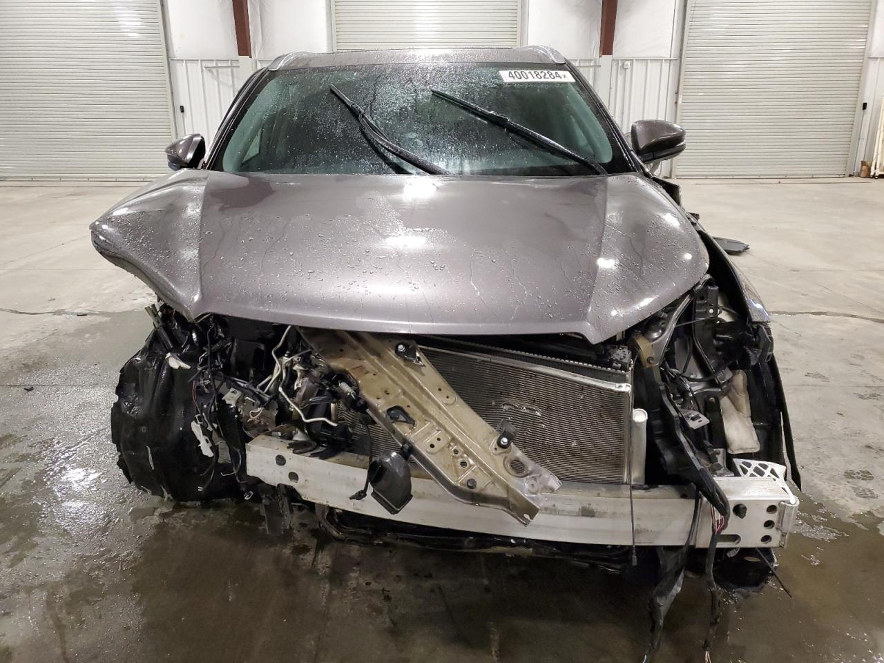 2019 Toyota Highlander VIN 5TDJZRFH9KS618624 Copart auction photo, front end / rear end damage thumbnail 5