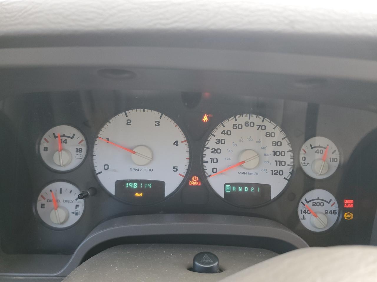 2003 Dodge RAM VIN 3D7KU28643G767986 Copart auction photo, side / rear end damage thumbnail 9