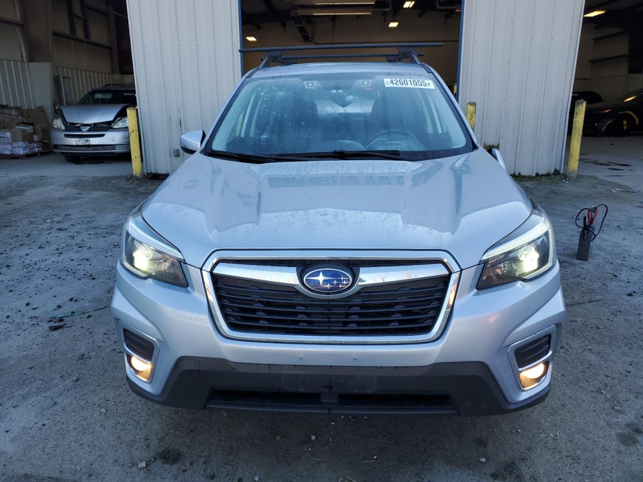 2021 Subaru Forester VIN JF2SKAUC1MH585242 Copart auction photo, vandalism / rear end damage thumbnail 5