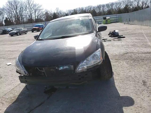 2013 Nissan Sentra VIN 1N4AB7AP7DN910374 Copart auction photo, front end / hail damage thumbnail 10