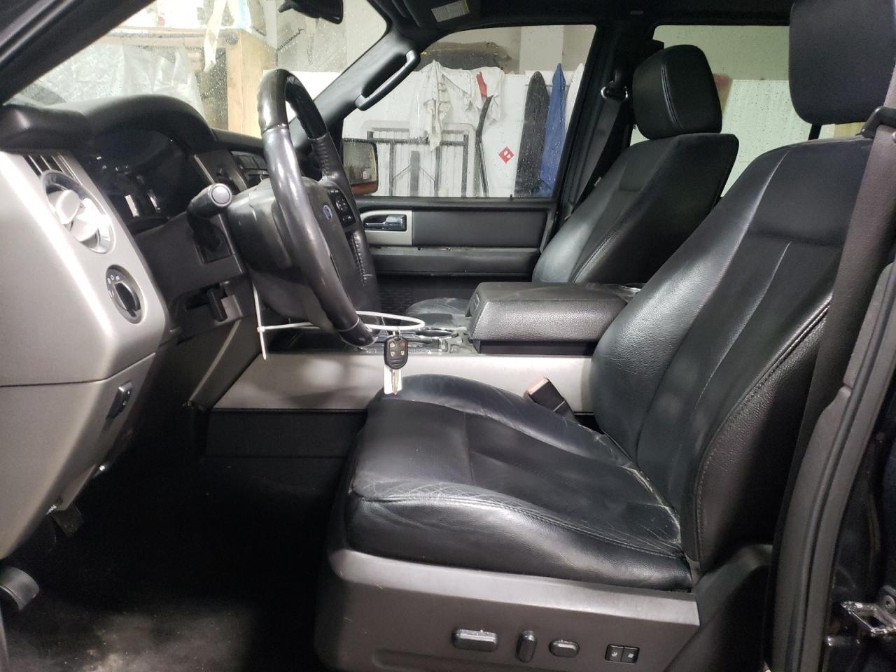 2011 Ford Expedition VIN 1FMJU1K50BEF42059 Copart auction photo, front end / side damage thumbnail 7