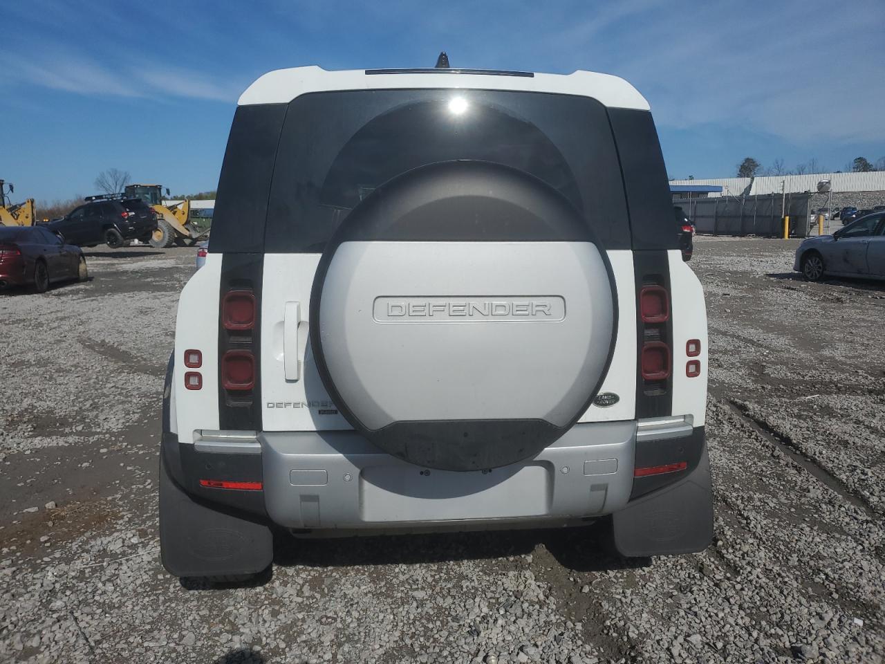 2021 Land Rover Defender VIN SALEP7RU4M2060706 Copart auction photo, front end damage thumbnail 6