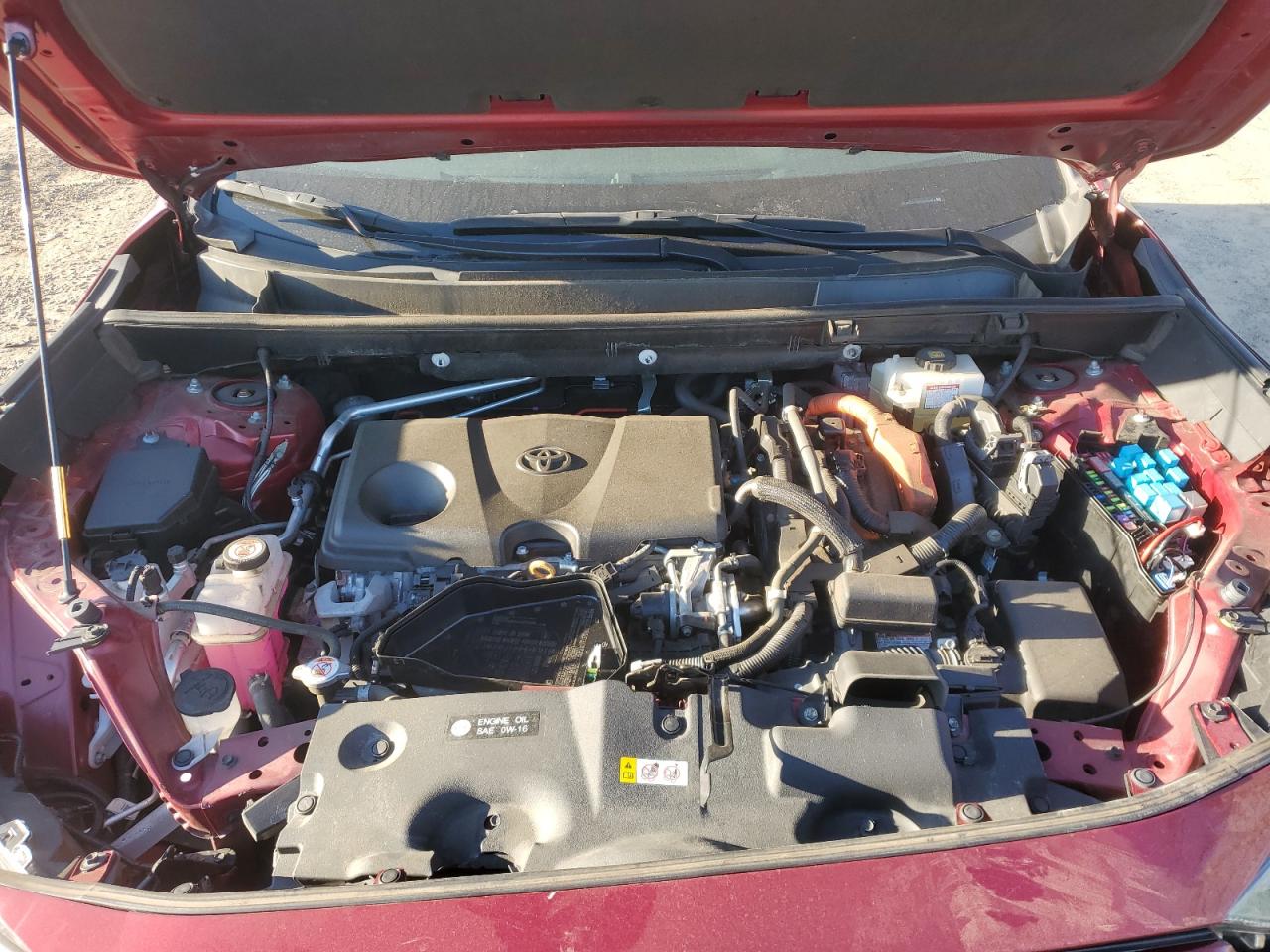 2019 Toyota RAV 4 VIN 2T3MWRFV0KW038074 Copart auction photo, front end / minor dent/scratches damage thumbnail 13