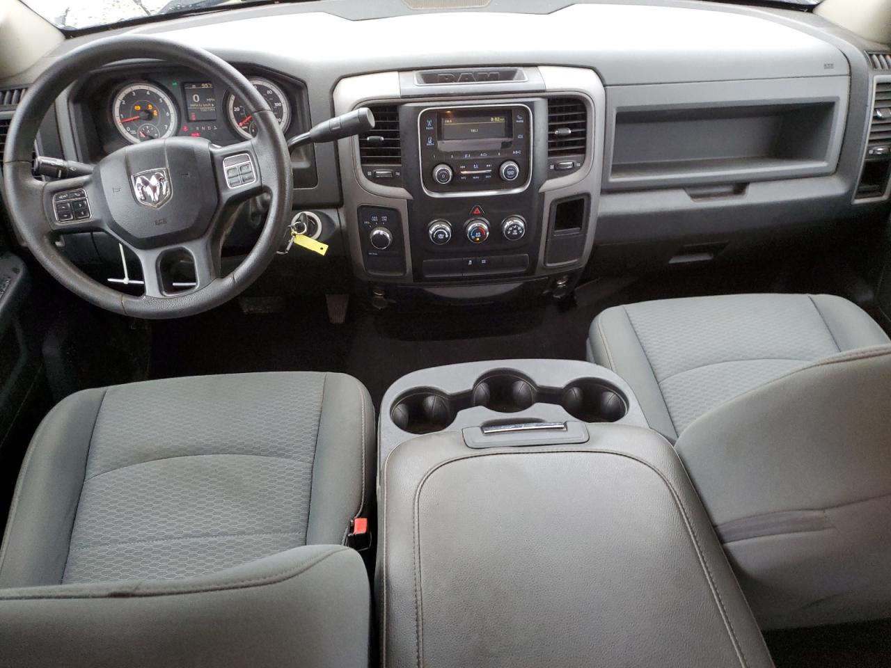 2017 RAM 1500 VIN 1C6RR7FTXHS664126 Copart auction photo, front end / side damage thumbnail 8
