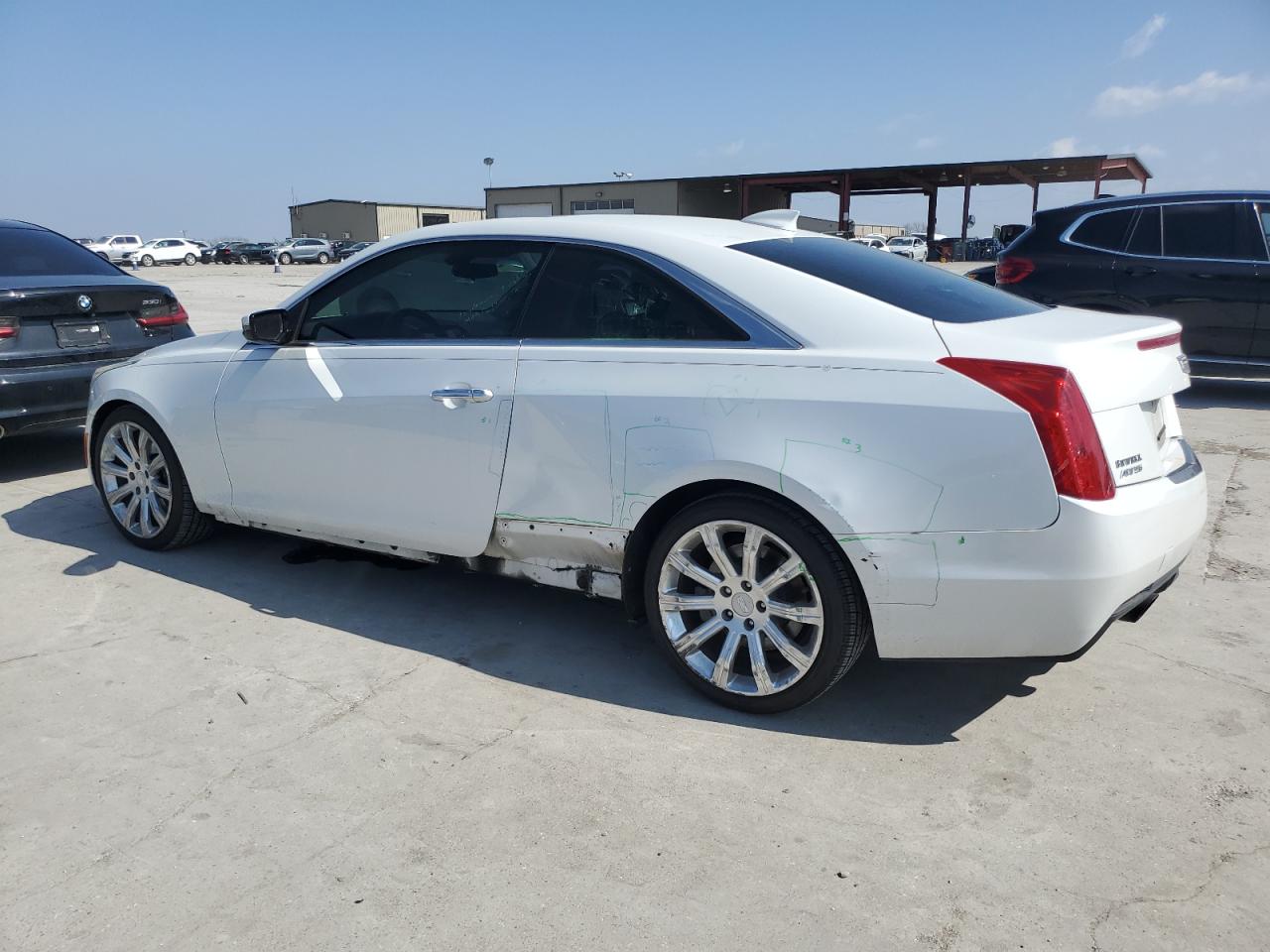 2015 Cadillac ATS VIN 1G6AA1RX4F0115963 Copart auction photo, side damage thumbnail 2