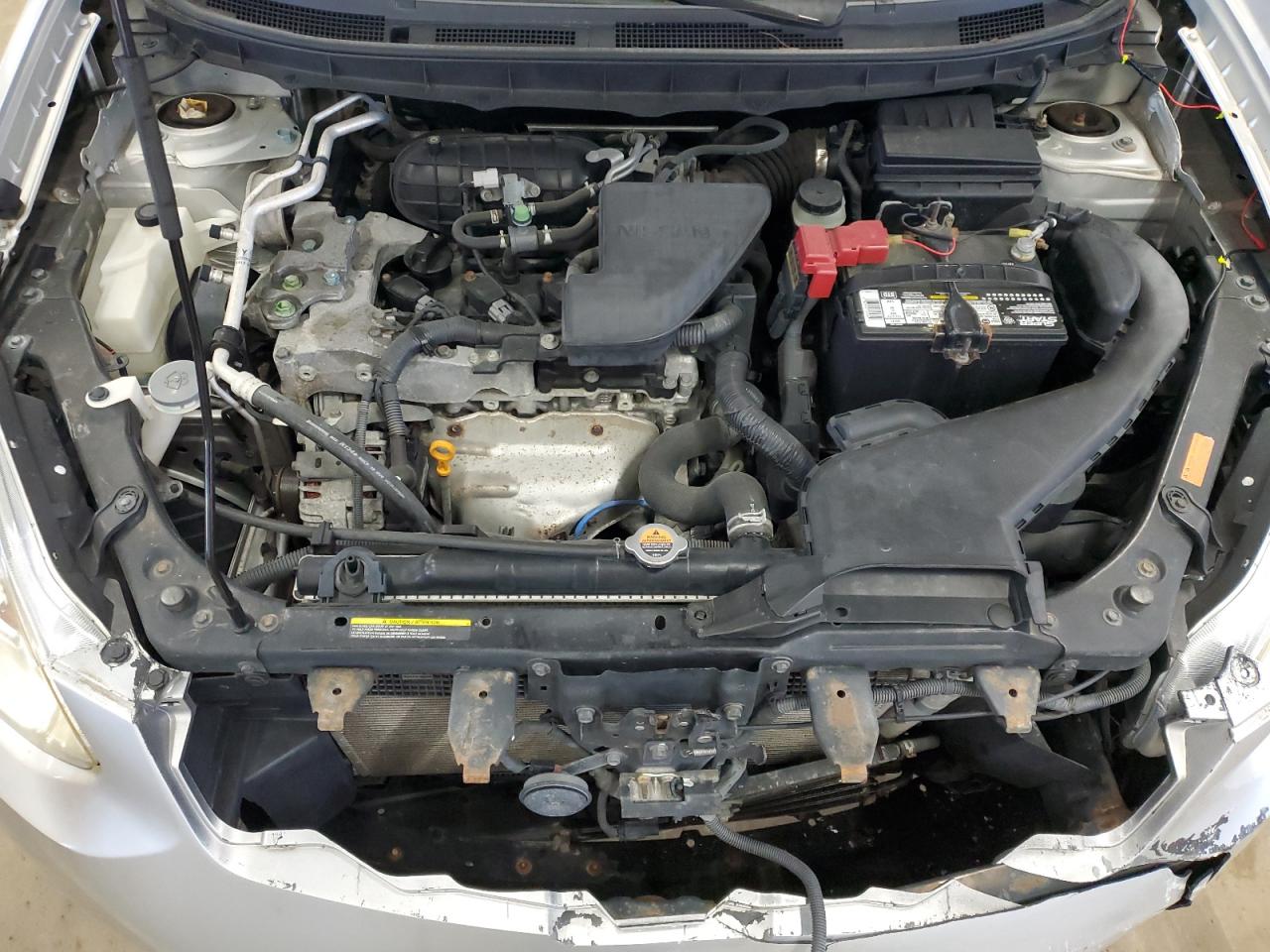 2013 Nissan Rogue VIN JN8AS5MVXDW656098 Copart auction photo, front end / undercarriage damage thumbnail 12