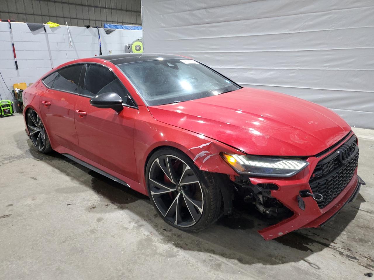 2022 Audi S7 VIN WUAPCBF25NN904045 Copart auction photo, front end / minor dent/scratches damage thumbnail 4