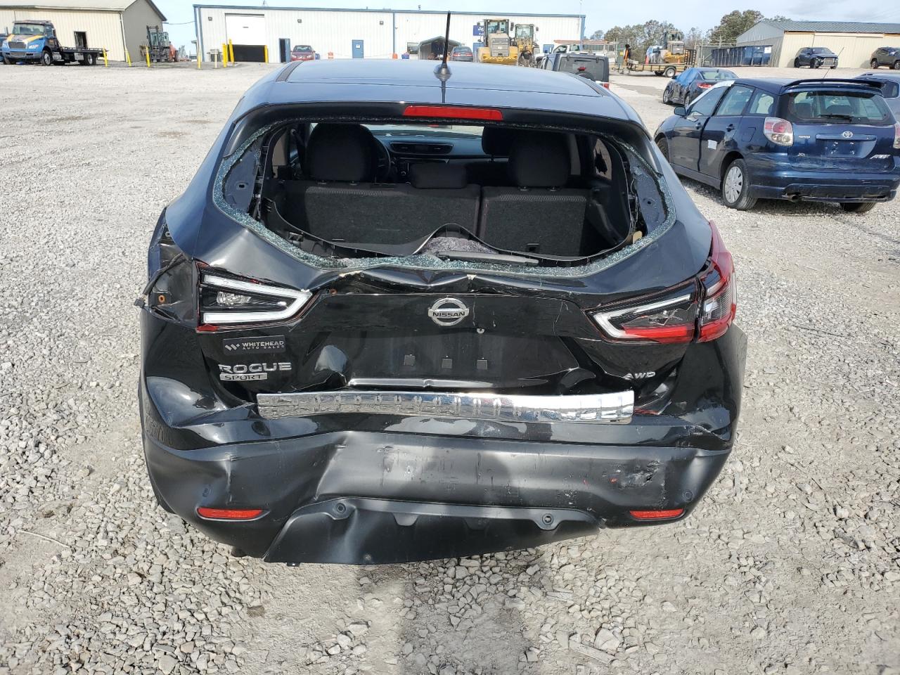 2020 Nissan Rogue VIN JN1BJ1CW7LW645695 Copart auction photo, rear end damage thumbnail 6
