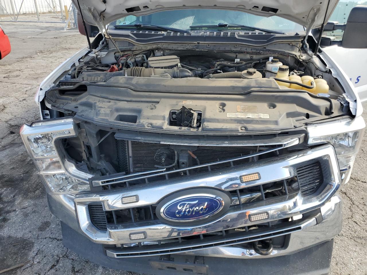 2021 Ford F250 VIN 1FT7W2BN9MEC62397 Copart auction photo, front end / rear end damage thumbnail 11