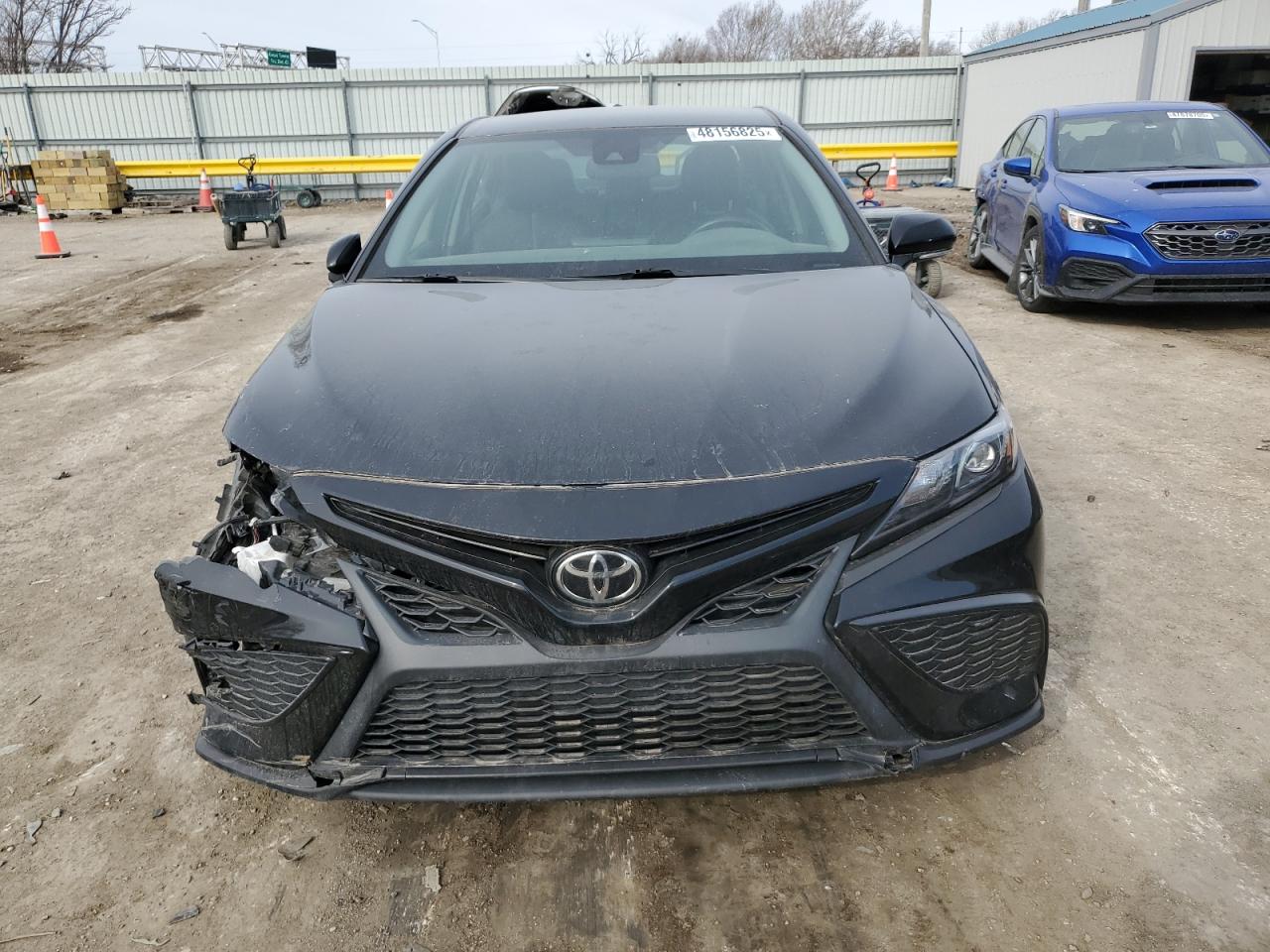 2021 Toyota Camry VIN 4T1T11AK7MU425015 Copart auction photo, front end / rear end damage thumbnail 5