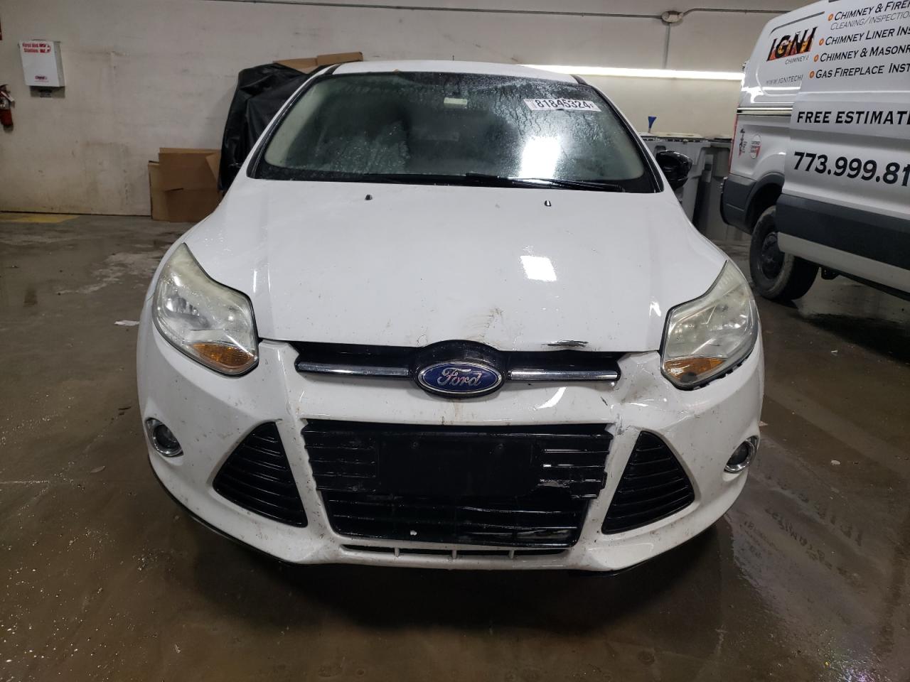 2012 Ford Focus VIN 1FAHP3F28CL400521 Copart auction photo, front end damage thumbnail 5