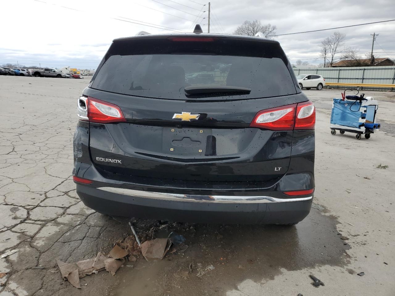 2018 Chevrolet Equinox VIN 2GNAXJEV2J6224414 Copart auction photo, front end / rear end damage thumbnail 6