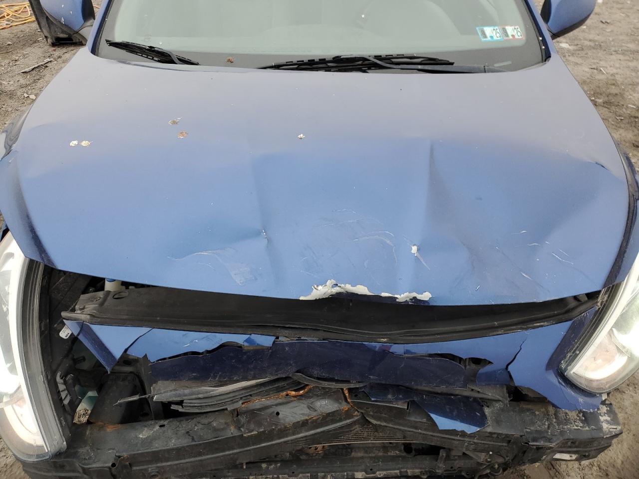 2016 Hyundai Accent VIN KMHCT4AE8GU953687 Copart auction photo, front end damage thumbnail 11