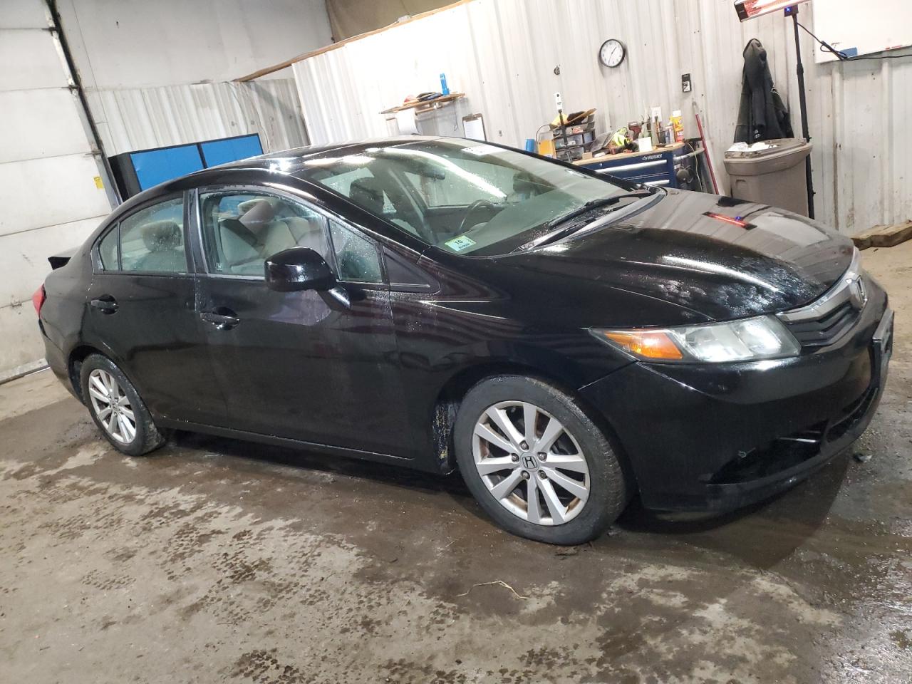 2012 Honda Civic VIN 2HGFB2F8XCH311739 Copart auction photo, rear end / minor dent/scratches damage thumbnail 4