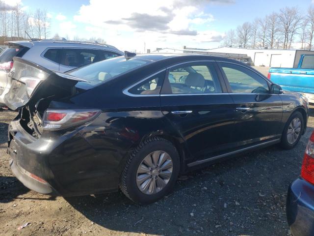 2017 Hyundai Sonata VIN KMHE24L34HA063228 Copart auction photo, rear end damage thumbnail 3