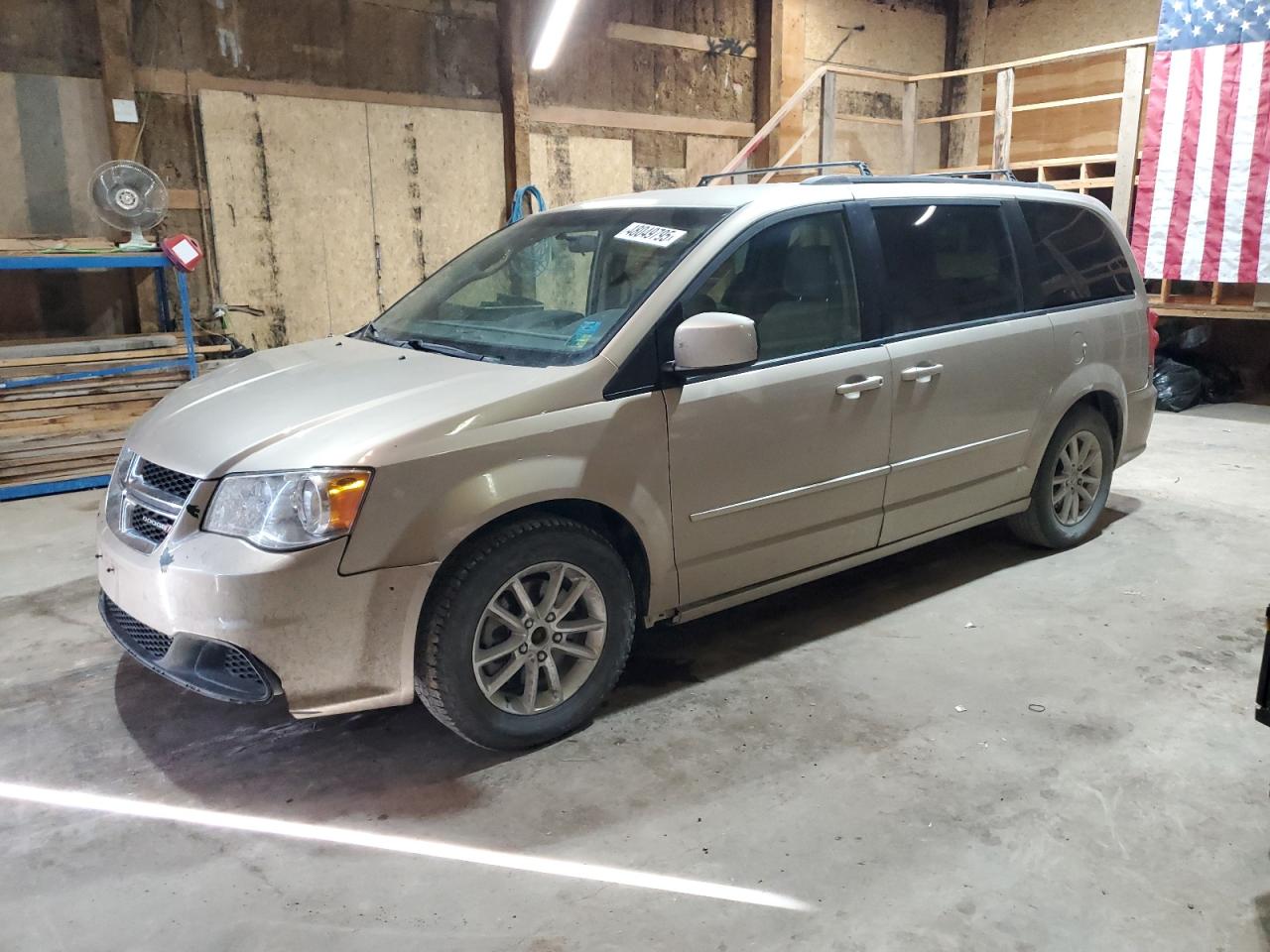 2016 Dodge Caravan VIN 2C4RDGCG1GR202018 - Copart auction photo