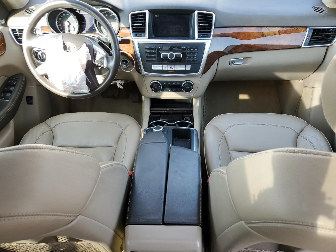 2014 Mercedes-Benz M-klasse VIN 4JGDA5HB5EA277225 Copart auction photo, front end damage thumbnail 8