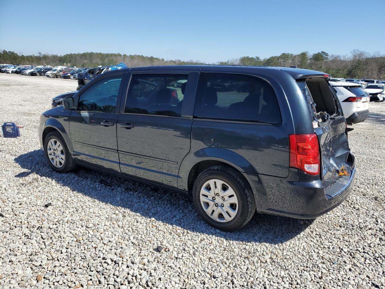2014 Dodge Caravan VIN 2C4RDGBG1ER340401 Copart auction photo, rear end damage thumbnail 2