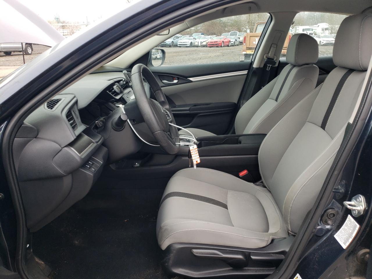2020 Honda Civic VIN 19XFC2F62LE208918 Copart auction photo, front end damage thumbnail 7