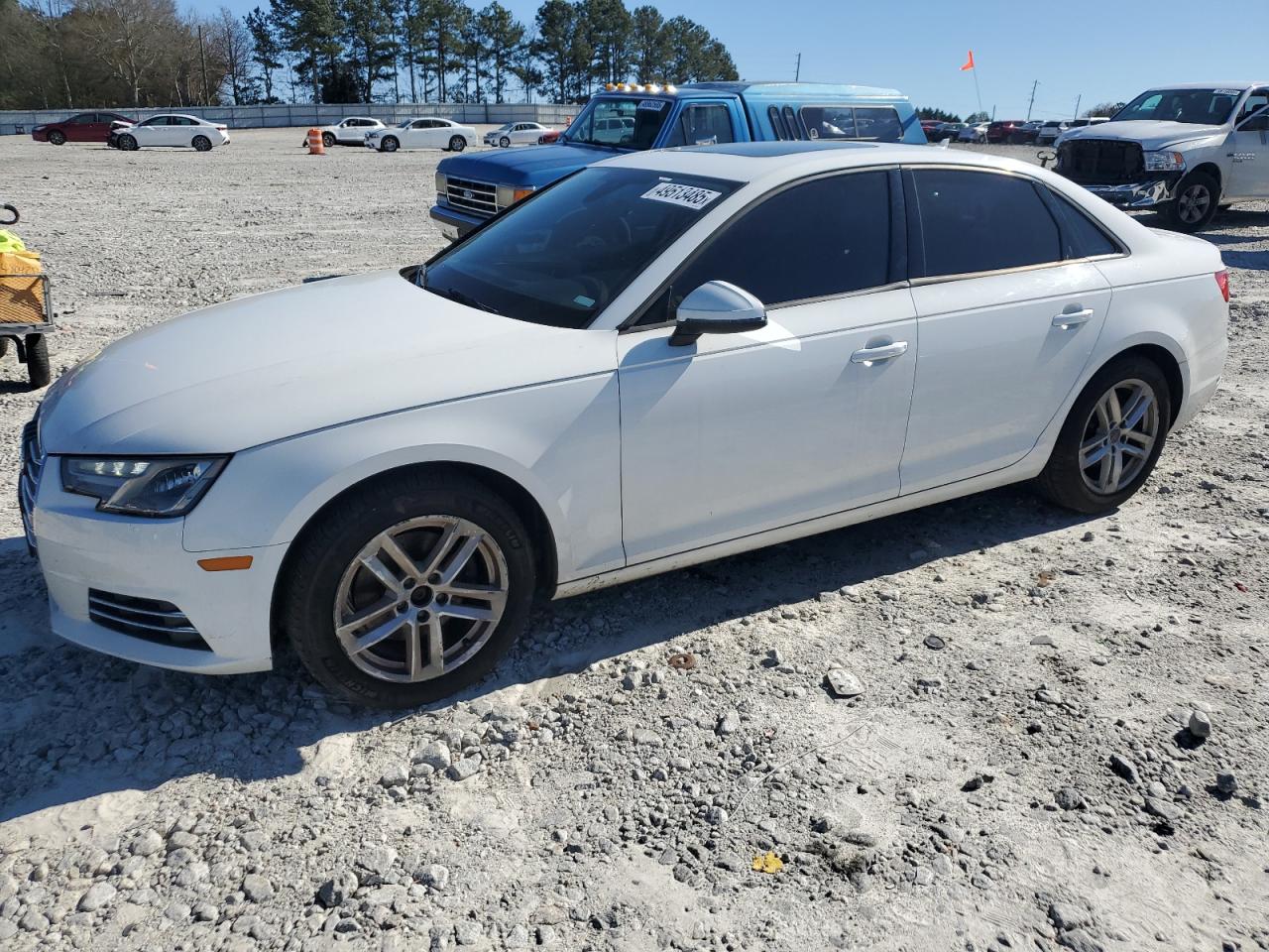 2017 Audi A4 VIN WAUGMAF44HN049782 - Copart auction photo