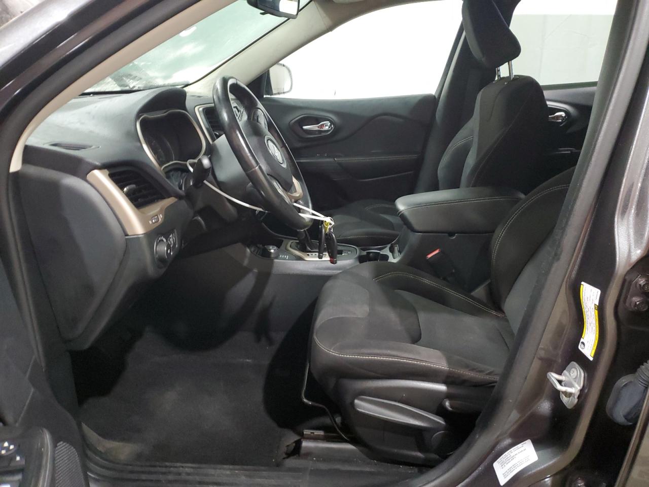 2015 Jeep Grand Cherokee VIN 1C4PJMCS7FW565268 Copart auction photo, front end / side damage thumbnail 7