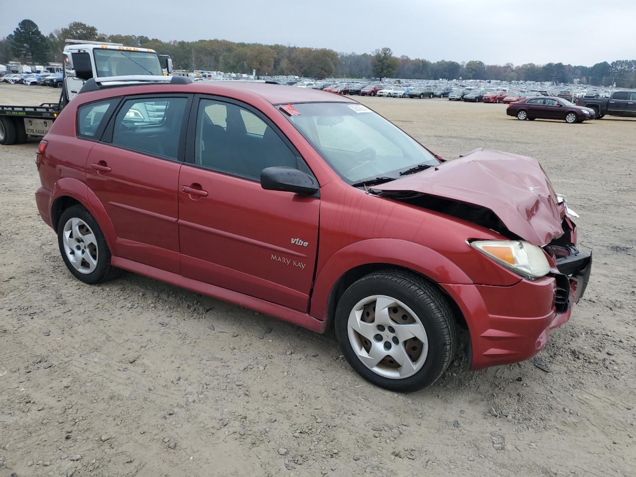 2007 Pontiac Vibe VIN 5Y2SL65827Z400357 Copart auction photo, front end / minor dent/scratches damage thumbnail 4