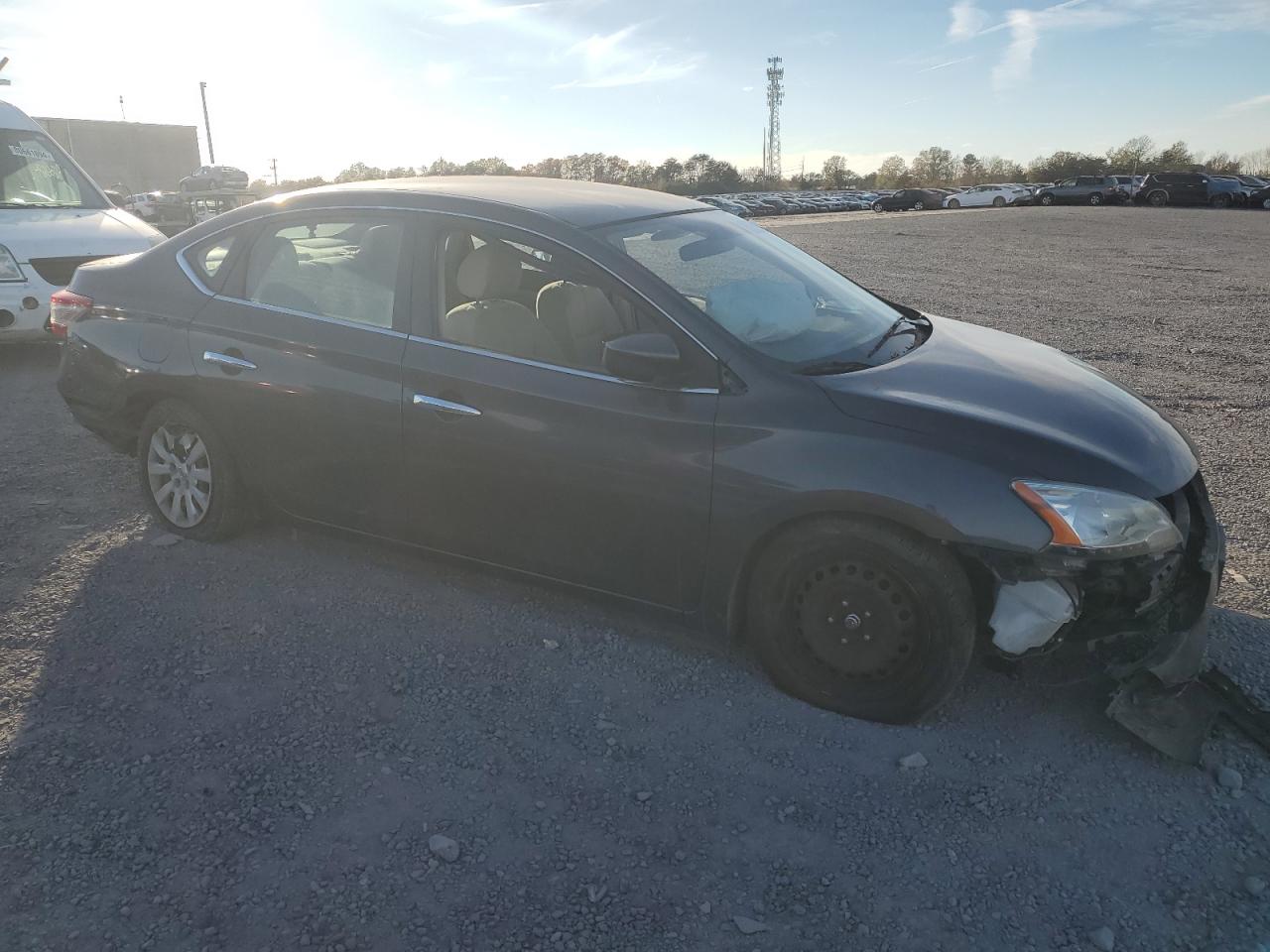 2013 Nissan Sentra VIN 3N1AB7AP5DL691962 Copart auction photo, all over damage thumbnail 4