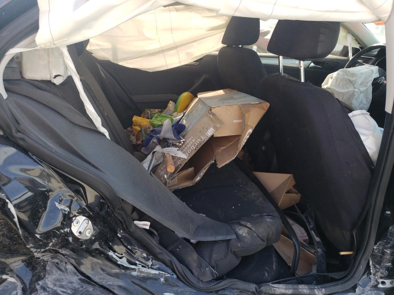2016 Volkswagen Jetta VIN 3VWD67AJ3GM235545 Copart auction photo, rear end / side damage thumbnail 10