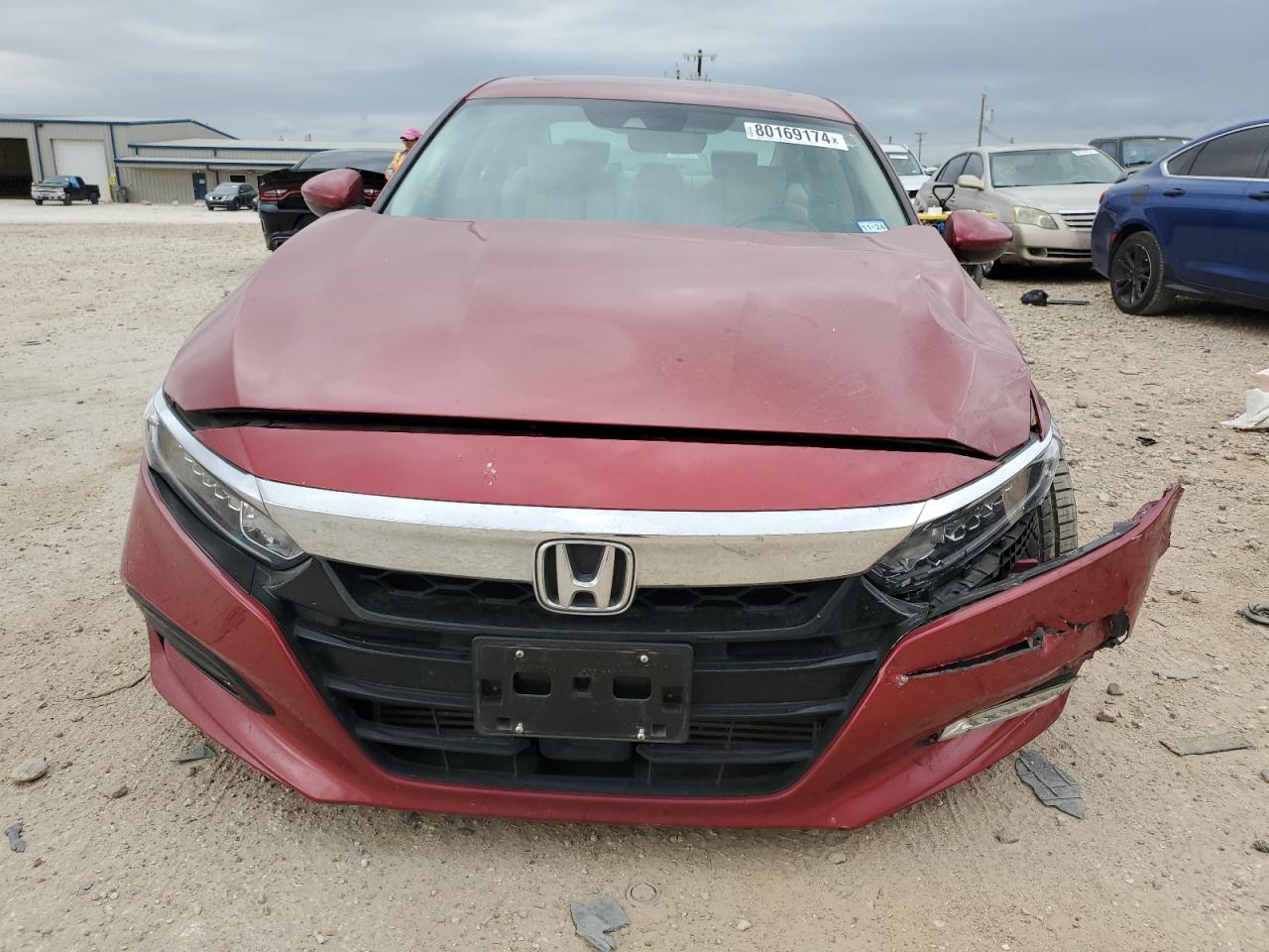 2019 Honda Accord VIN 1HGCV1F53KA109591 Copart auction photo, front end damage thumbnail 5