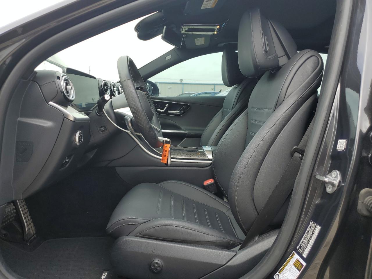2023 Mercedes-Benz C-klasse VIN W1KAF4HBXPR108122 Copart auction photo, front end / minor dent/scratches damage thumbnail 7