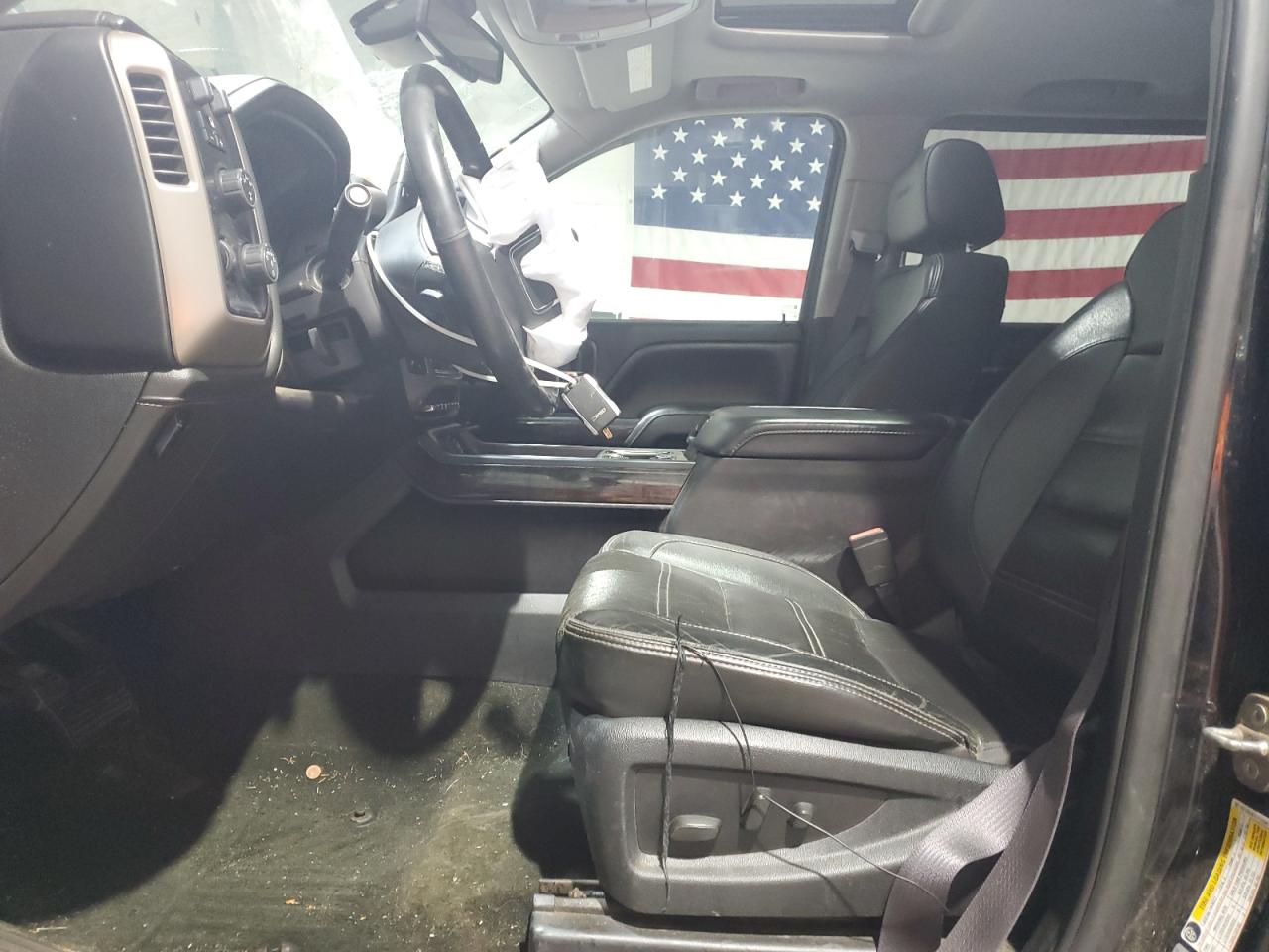 2016 GMC Sierra VIN 1GT12UE87GF124987 Copart auction photo, front end / side damage thumbnail 7
