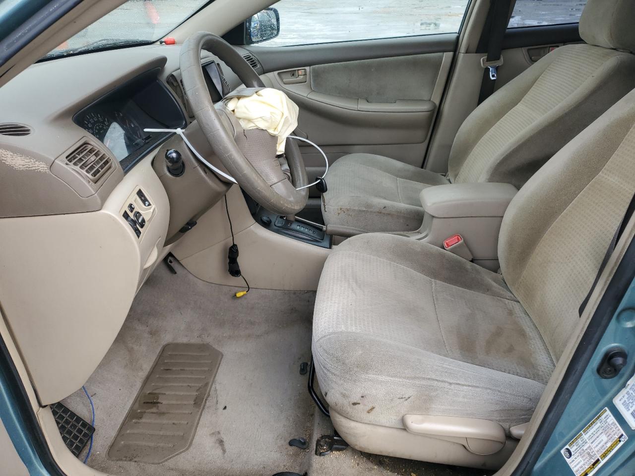 2005 Toyota Corolla VIN 1NXBR32E95Z503644 Copart auction photo, side / rear end damage thumbnail 7