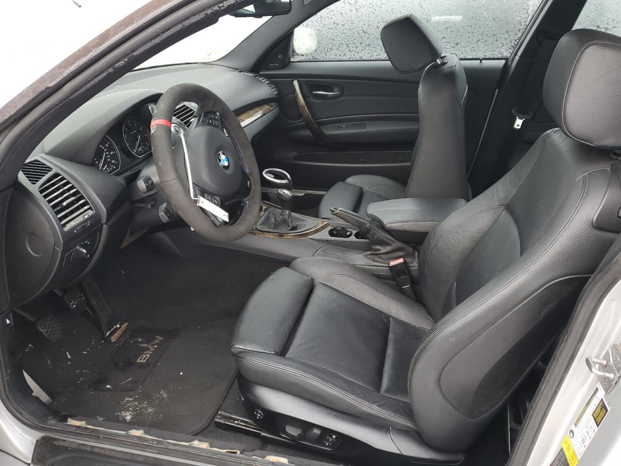 2011 BMW 1er VIN WBAUC9C5XBVM11106 Copart auction photo, water/flood damage thumbnail 7