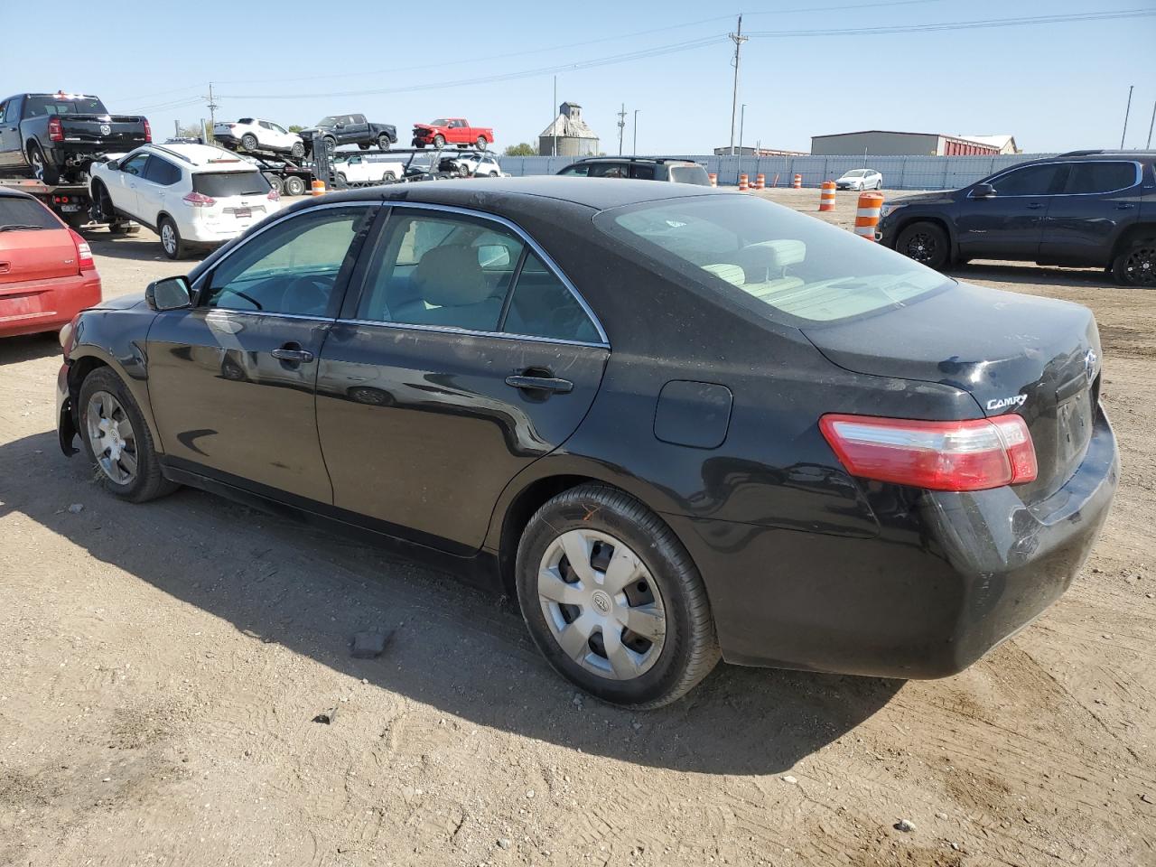 2009 Toyota Camry VIN 4T4BE46K99R136807 Copart auction photo, front end / hail damage thumbnail 2