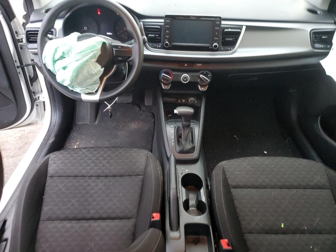 2020 KIA Rio VIN 3KPA24AD8LE316295 Copart auction photo, front end / side damage thumbnail 8
