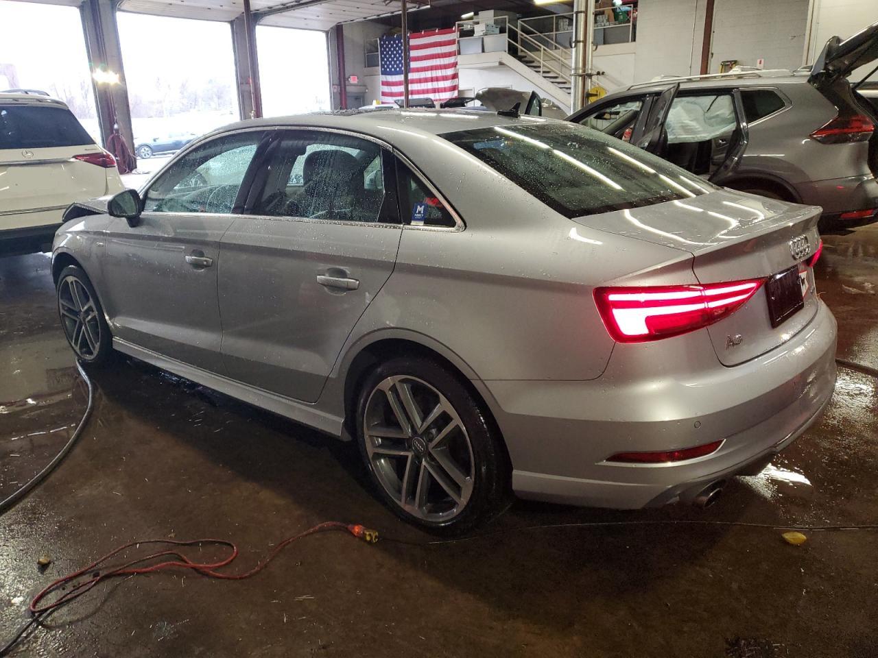 2019 Audi A3 VIN WAUJEGFF9KA082122 Copart auction photo, front end / minor dent/scratches damage thumbnail 2