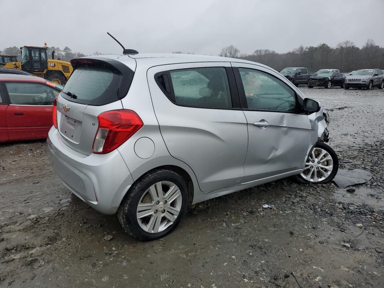 2021 Chevrolet Spark VIN KL8CD6SA2MC729513 Copart auction photo, front end / side damage thumbnail 3