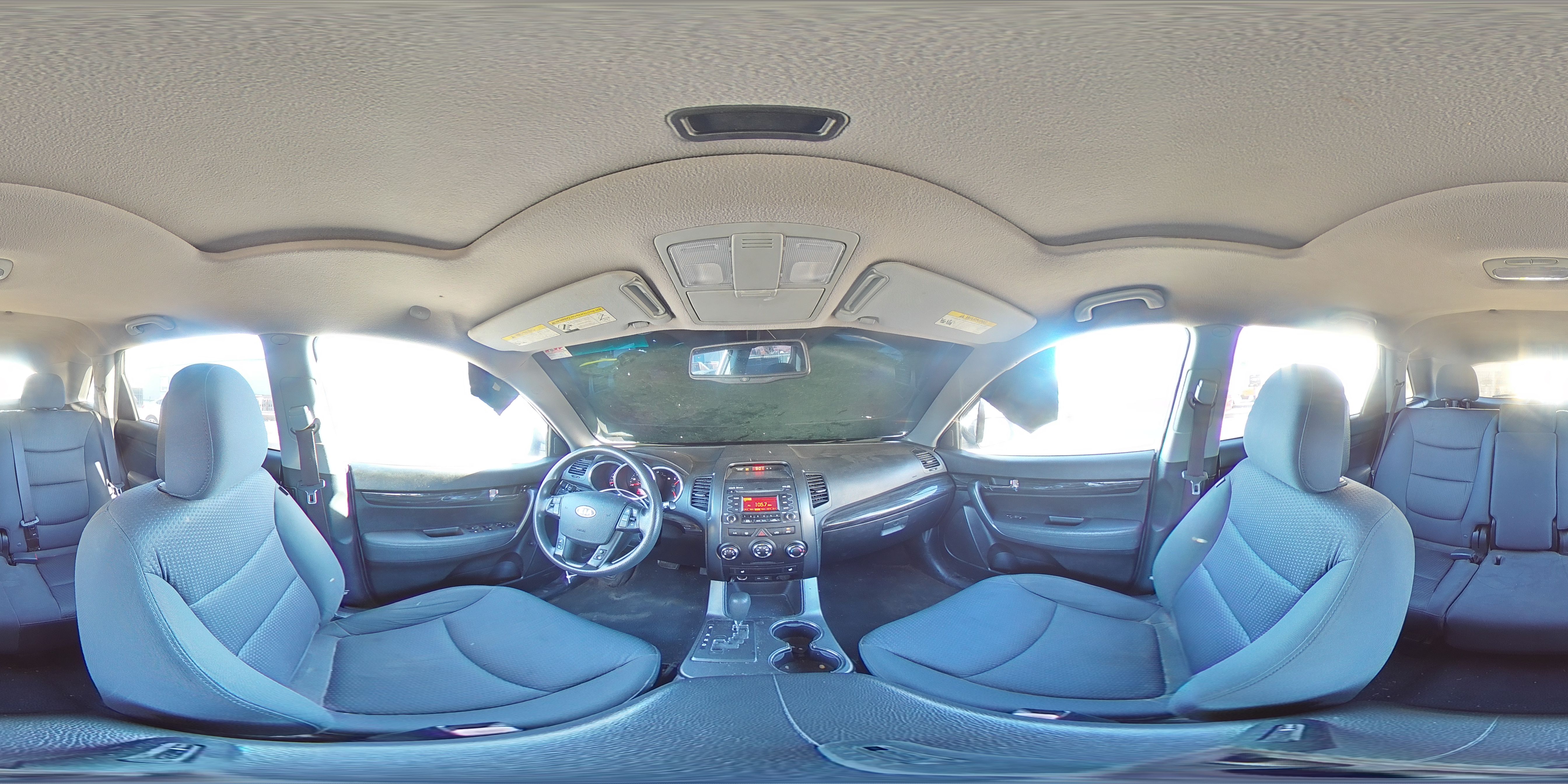 2012 KIA Sorento VIN 5XYKT4A62CG262627 Copart auction photo, front end damage thumbnail 14