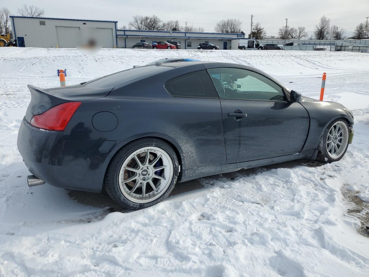 2008 Infiniti G VIN JNKCV64E38M123530 Copart auction photo, frame damage / front end damage thumbnail 3