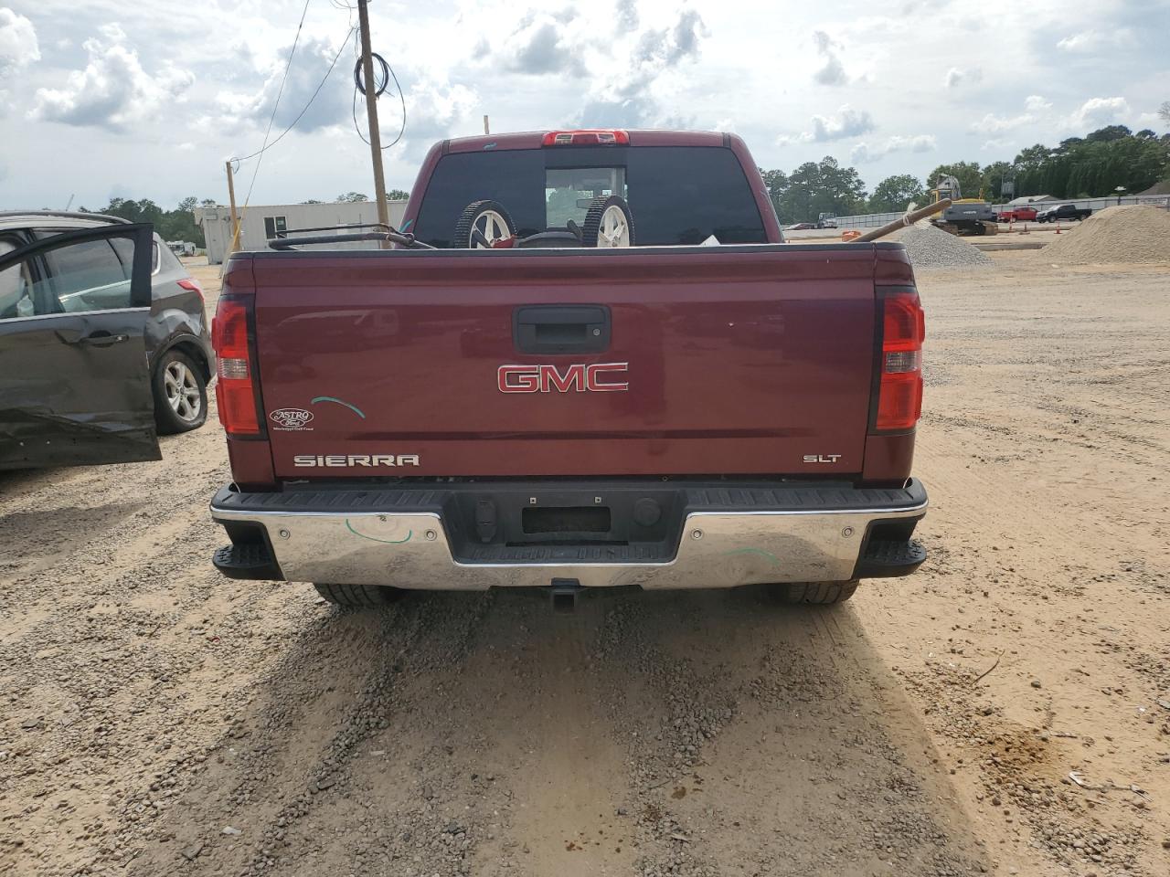 2015 GMC Sierra VIN 3GTP1VEC9FG458684 Copart auction photo, all over damage thumbnail 6