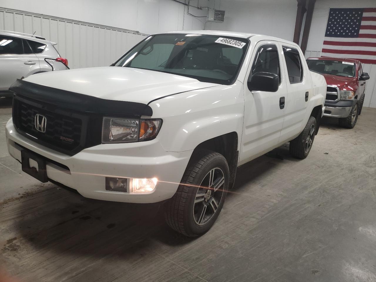2013 Honda Ridgeline VIN 5FPYK1F7XDB011612 - Copart auction photo