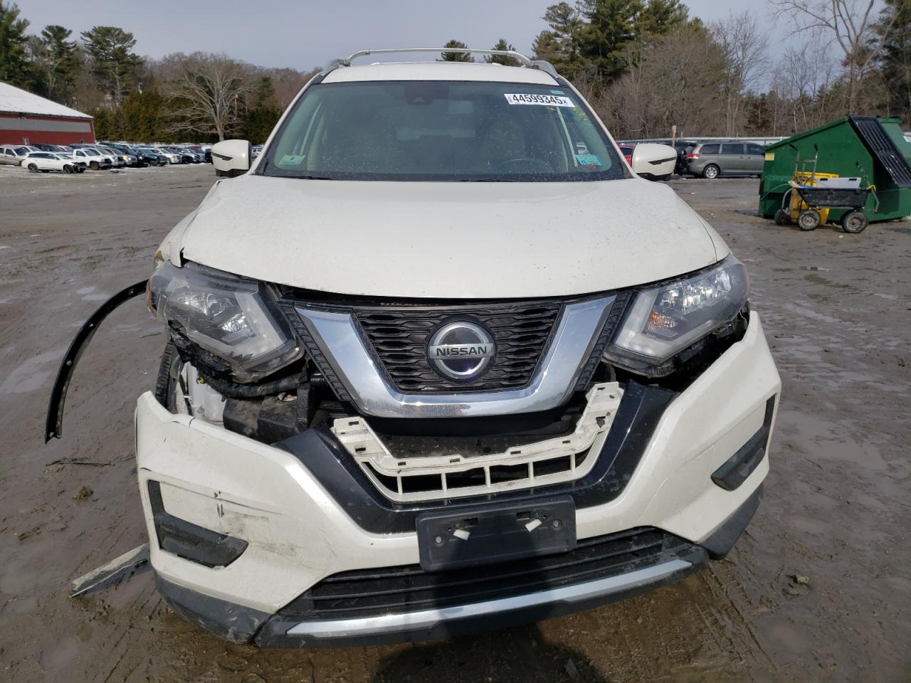 2019 Nissan Rogue VIN JN8AT2MVXKW395208 Copart auction photo, front end / minor dent/scratches damage thumbnail 5