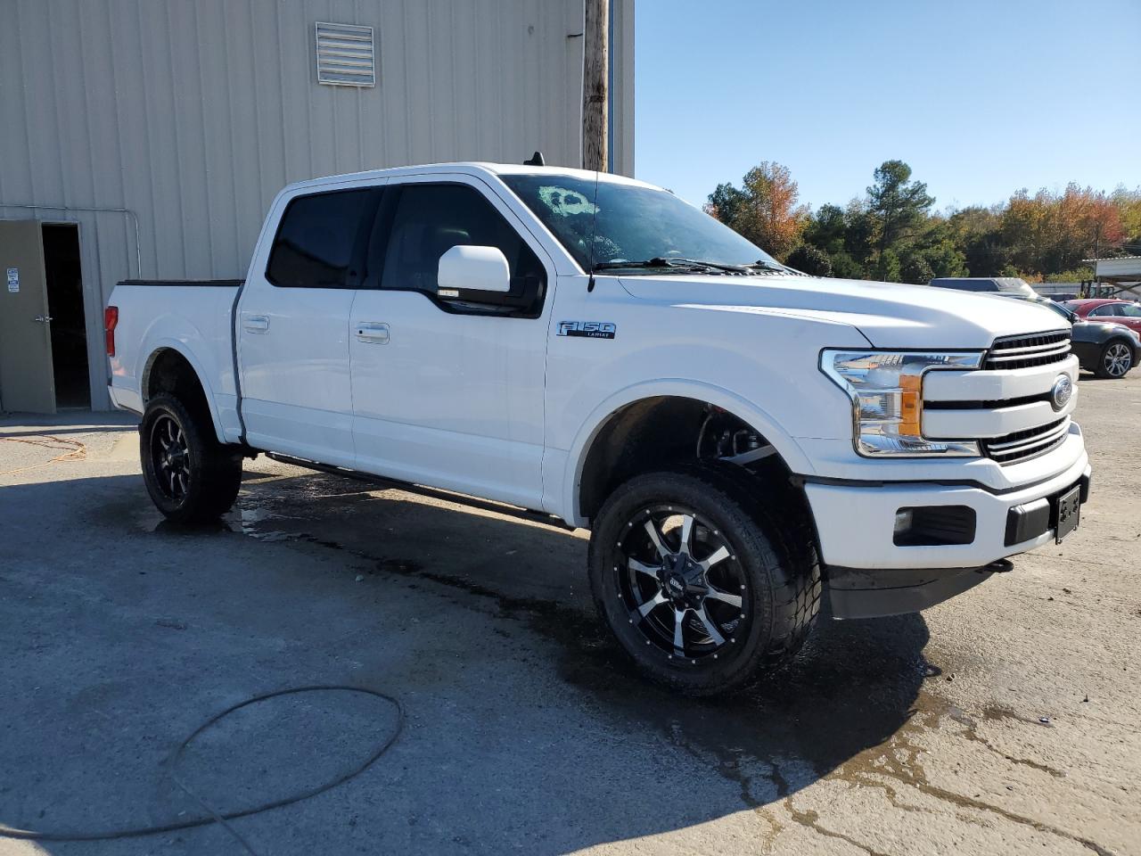 2019 Ford F-150 VIN 1FTEW1E41KKD68412 Copart auction photo, rear end damage thumbnail 4