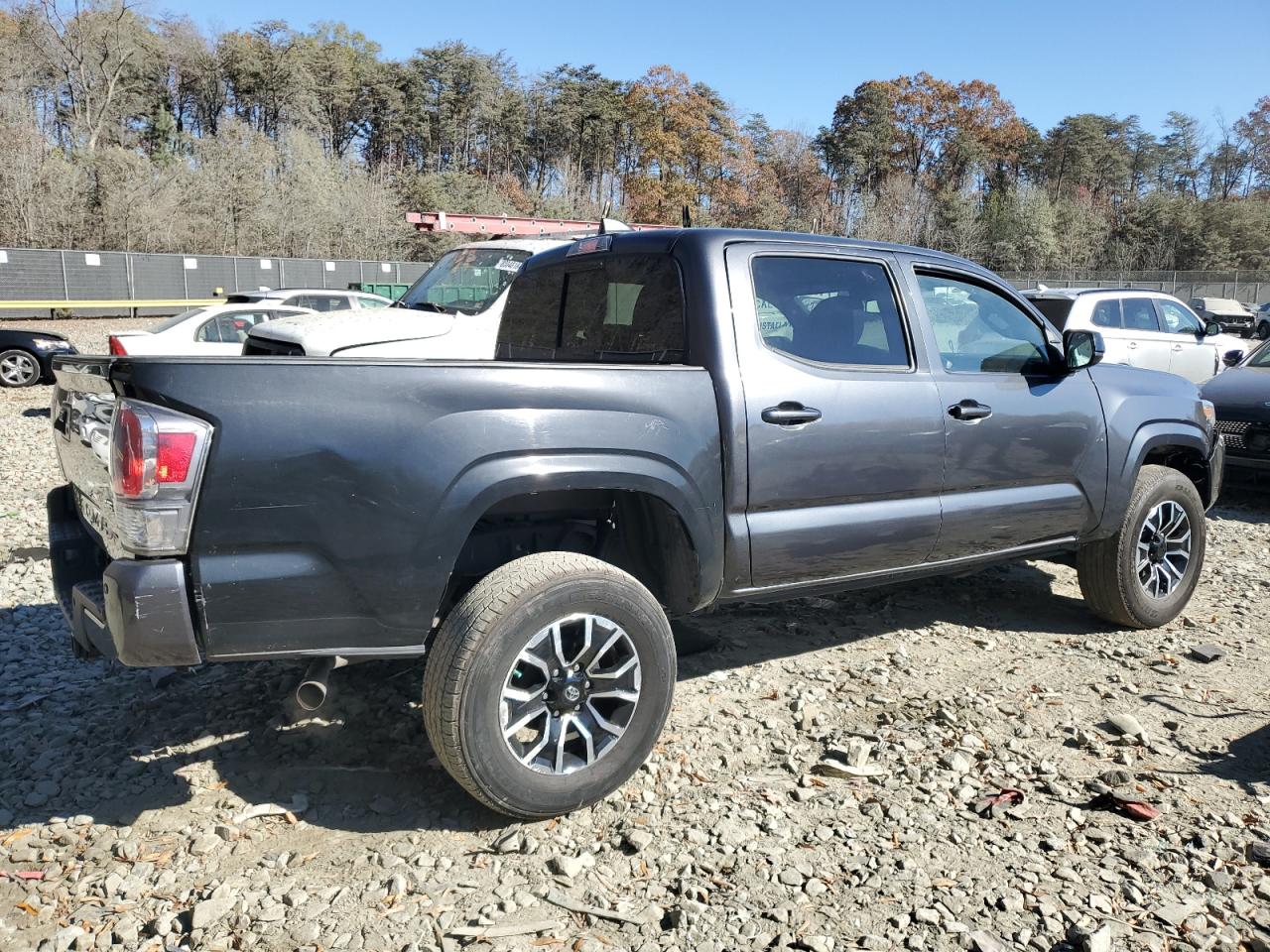 2020 Toyota Tacoma VIN 5TFCZ5AN6LX229398 Copart auction photo, front end damage thumbnail 3