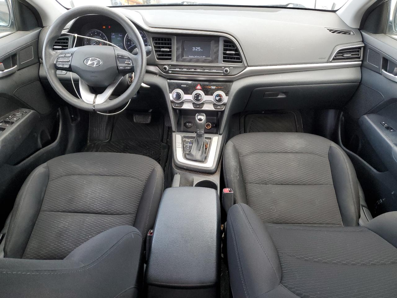 2019 Hyundai Elantra VIN 5NPD74LFXKH406569 Copart auction photo, undercarriage damage thumbnail 8