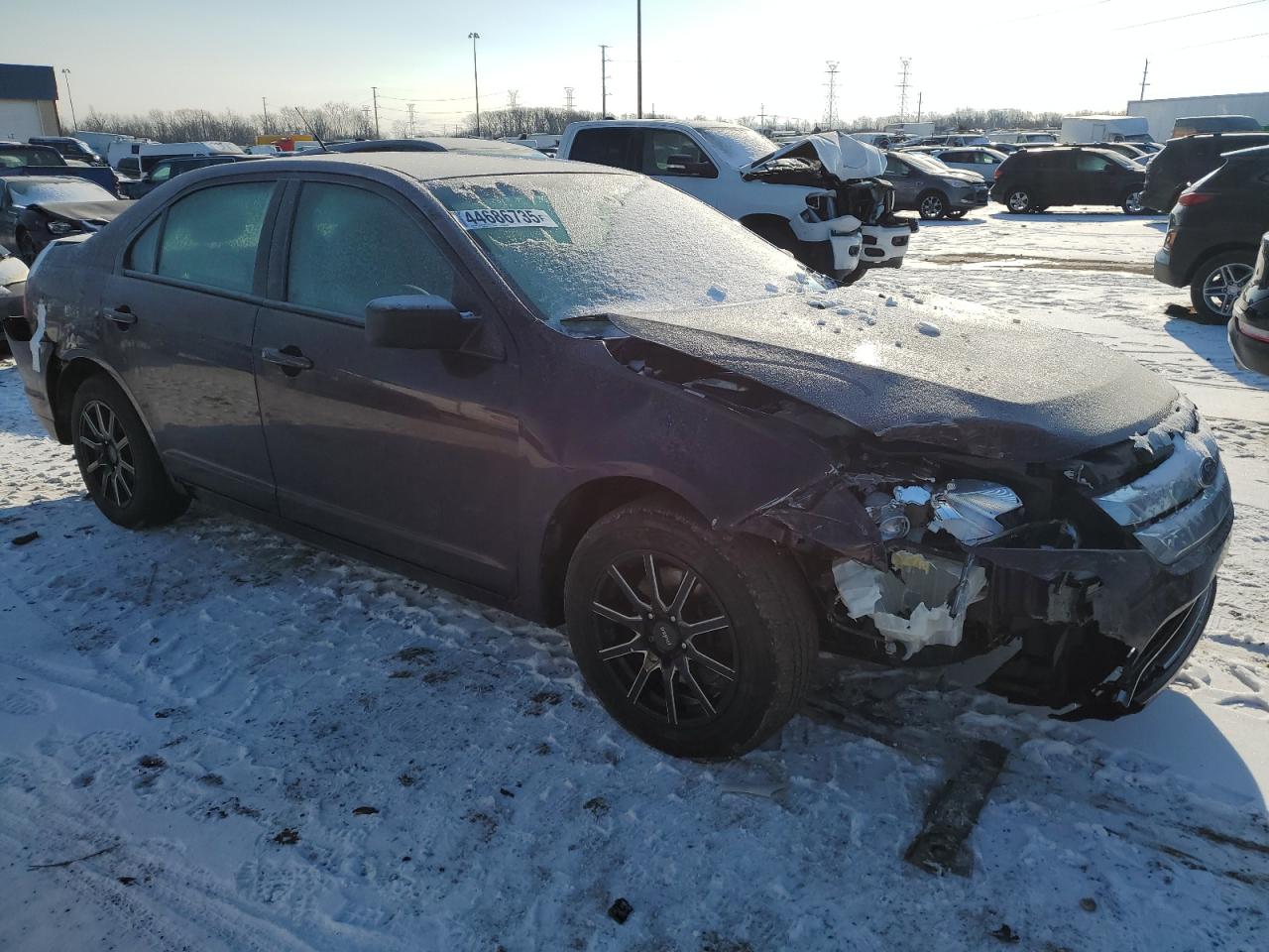 2011 Ford Fusion VIN 3FAHP0GAXBR342030 Copart auction photo, front end / rear end damage thumbnail 4