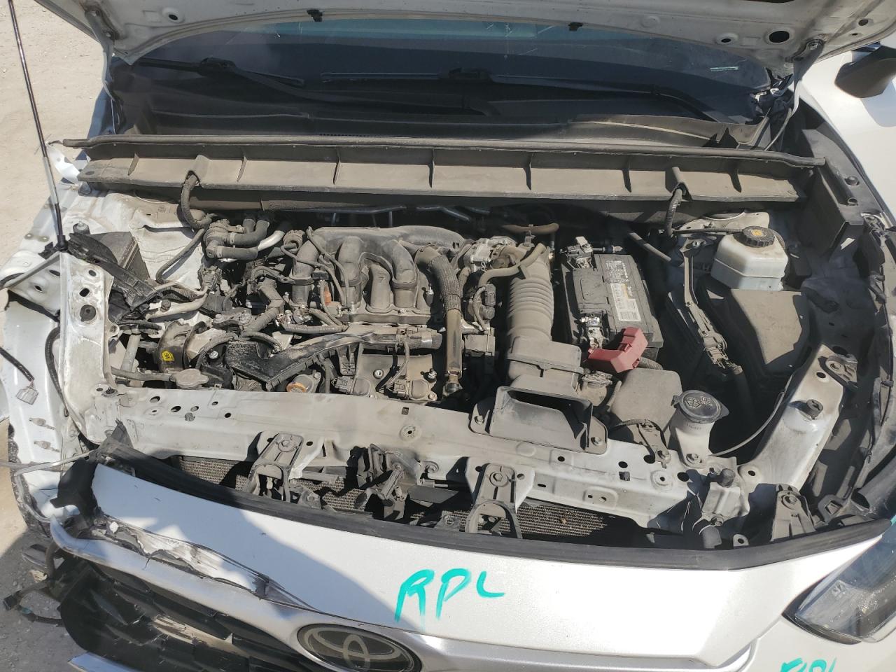 2020 Toyota Highlander VIN 5TDCZRAH0LS014591 Copart auction photo, side / front end damage thumbnail 12