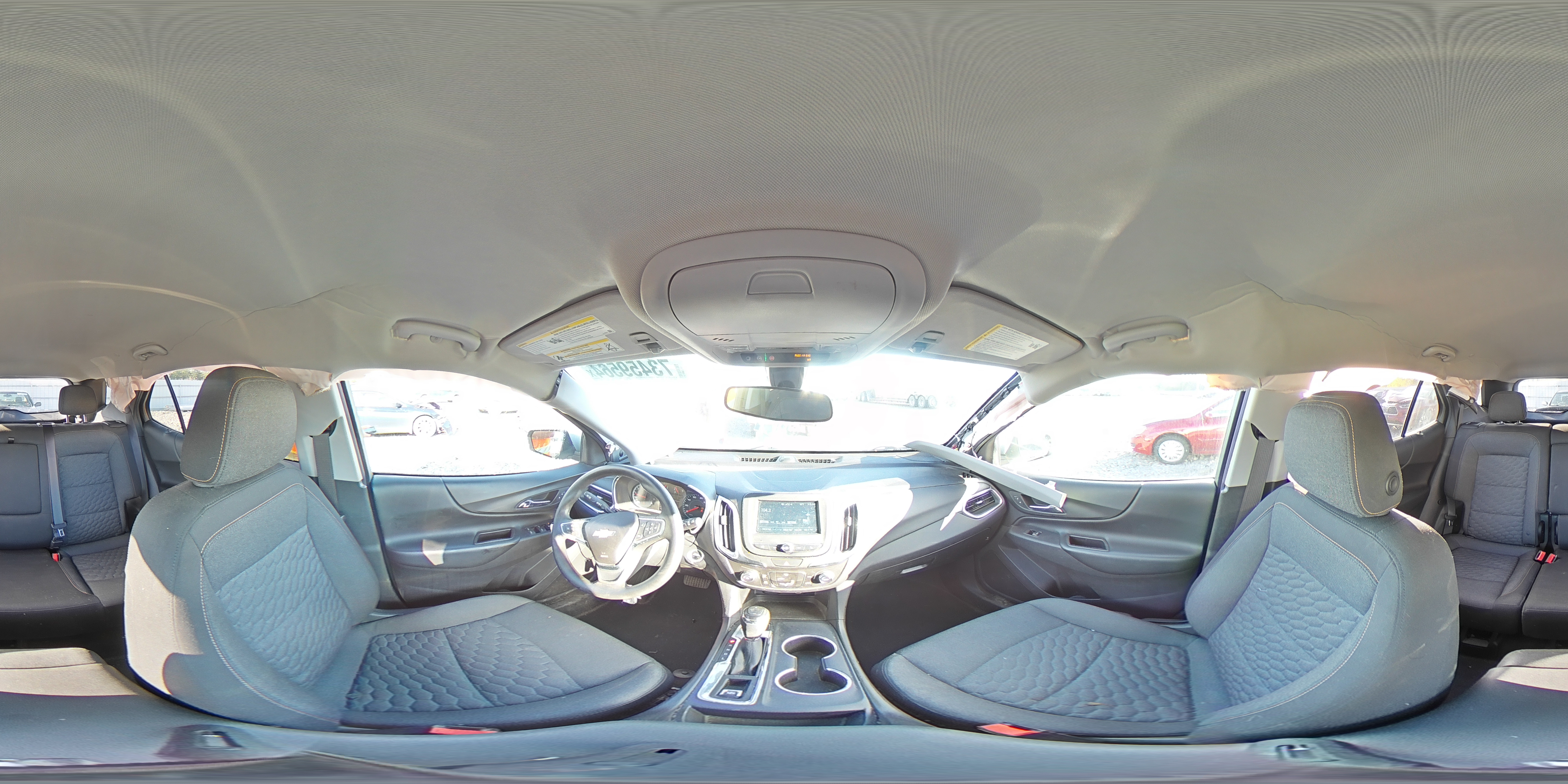 2018 Chevrolet Equinox VIN 2GNAXSEV6J6261584 Copart auction photo, undercarriage / front end damage thumbnail 13